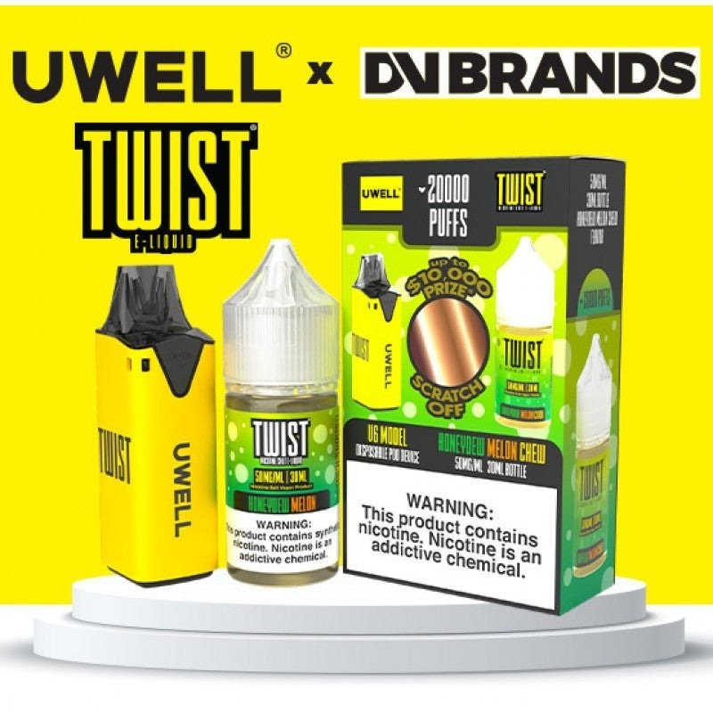 Uwell V6 Refillable Disposables + 30mL Juice Combo