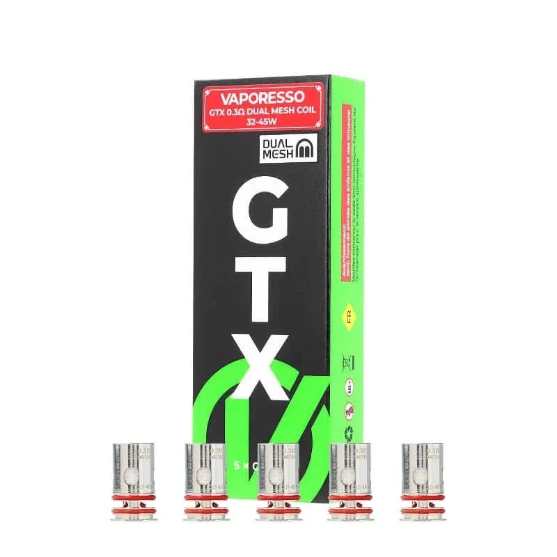 Vaporesso GTX Mesh Replacement Coils — 0.2 ohm DUAL Mesh