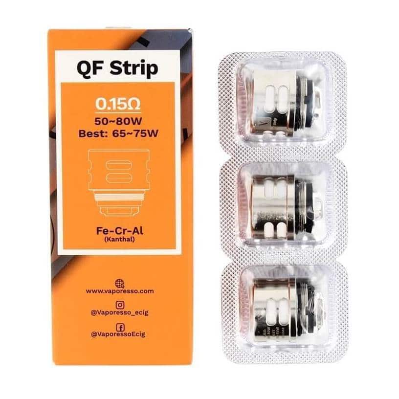 Vaporesso SKRR QF Replacement Coils — QF Strip 0.15 ohm