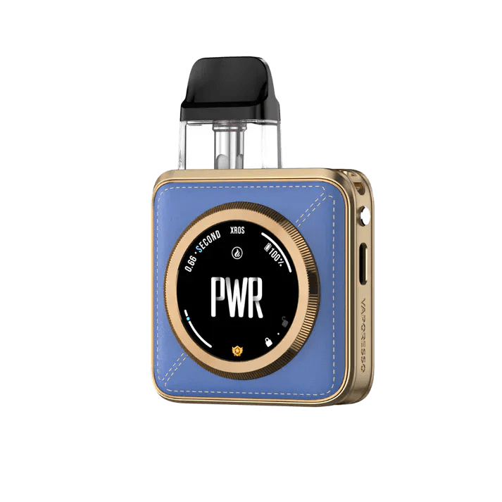 Vaporesso XROS 5 Nano 30W Pod System — Blue Leatherette