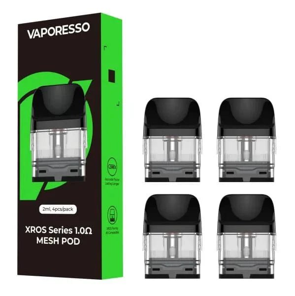 Vaporesso XROS Replacement Pods — Mesh 1.0 ohm COREX 2.0 2mL