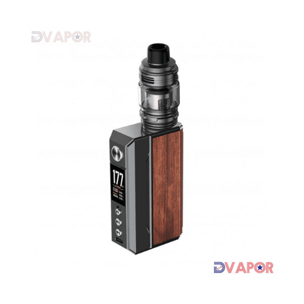 VooPoo Drag 4 Kit with UFORCE-L Tank | Complete Kit — Gunmetal with Rosewood