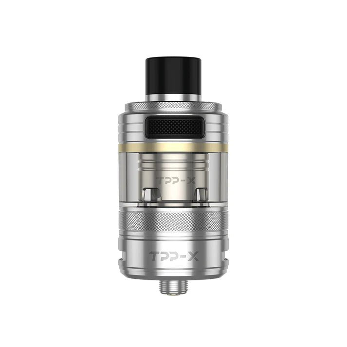 VooPoo TPP-X Pod Tank with 2 Coils — Silver (Stainless Steel)