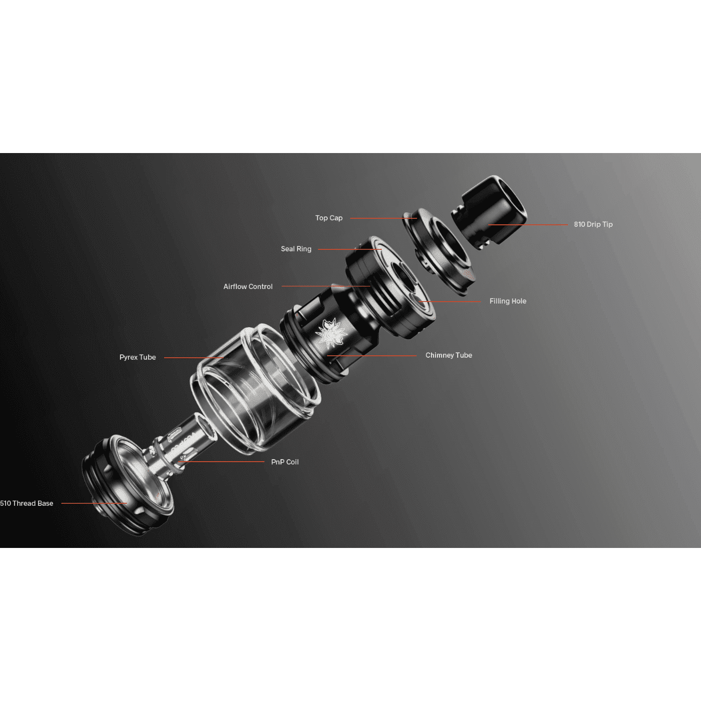 VooPoo UForce-L Tank Kit with 2 Coils and Extra Glass