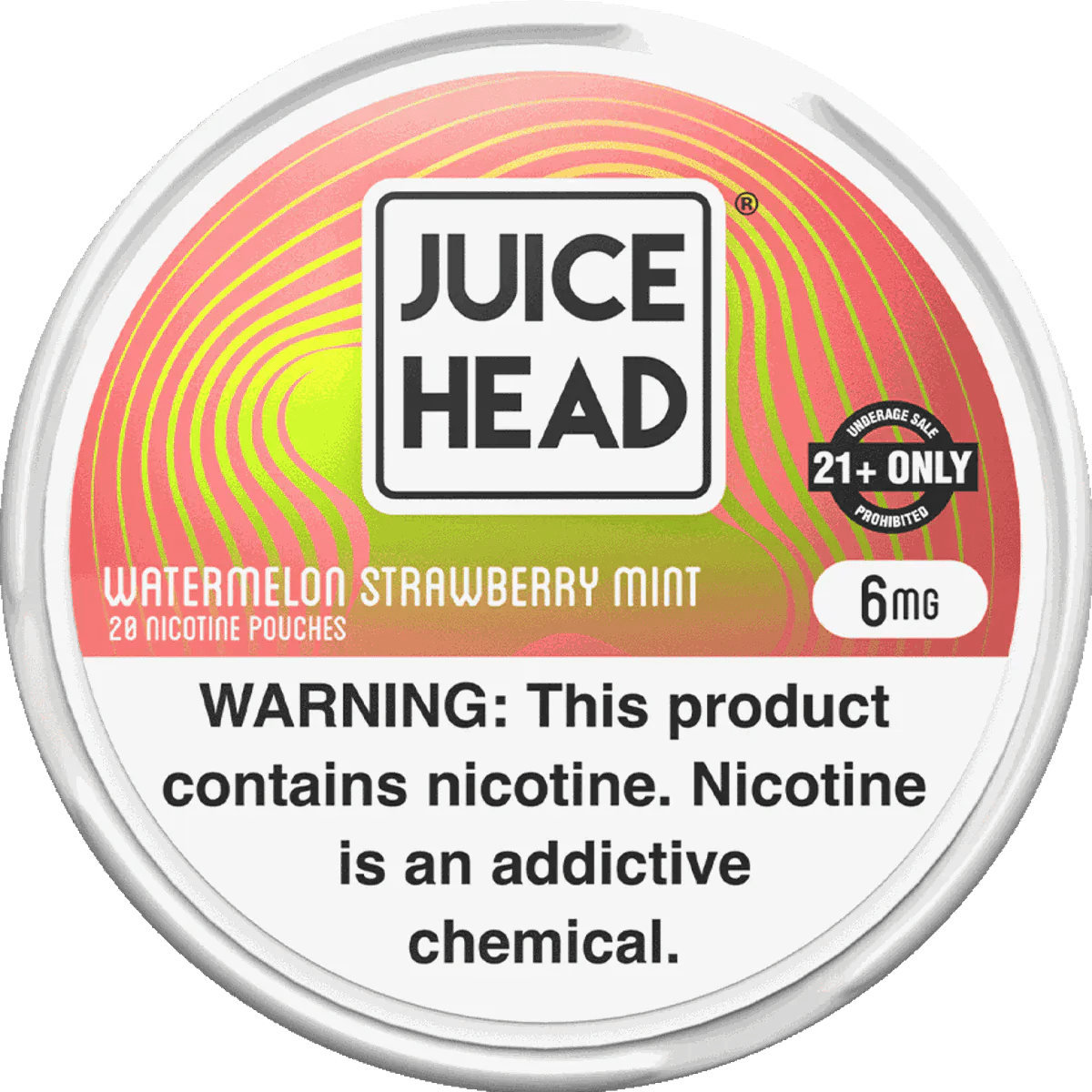 Watermelon Strawberry Mint - Juice Head Nicotine Pouches - 20ct