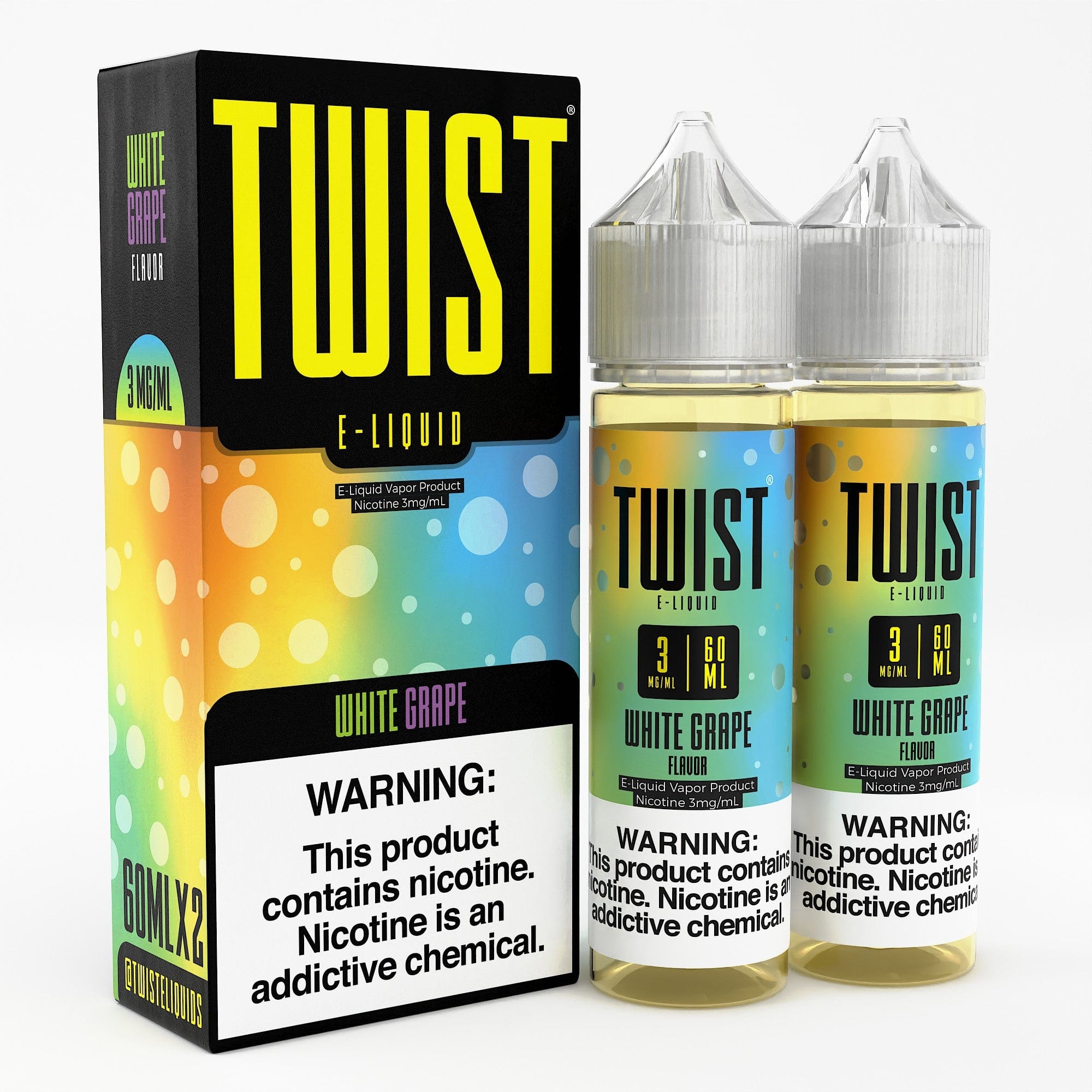 Twist E-Liquids - 120ml (60ml 2-Pack)