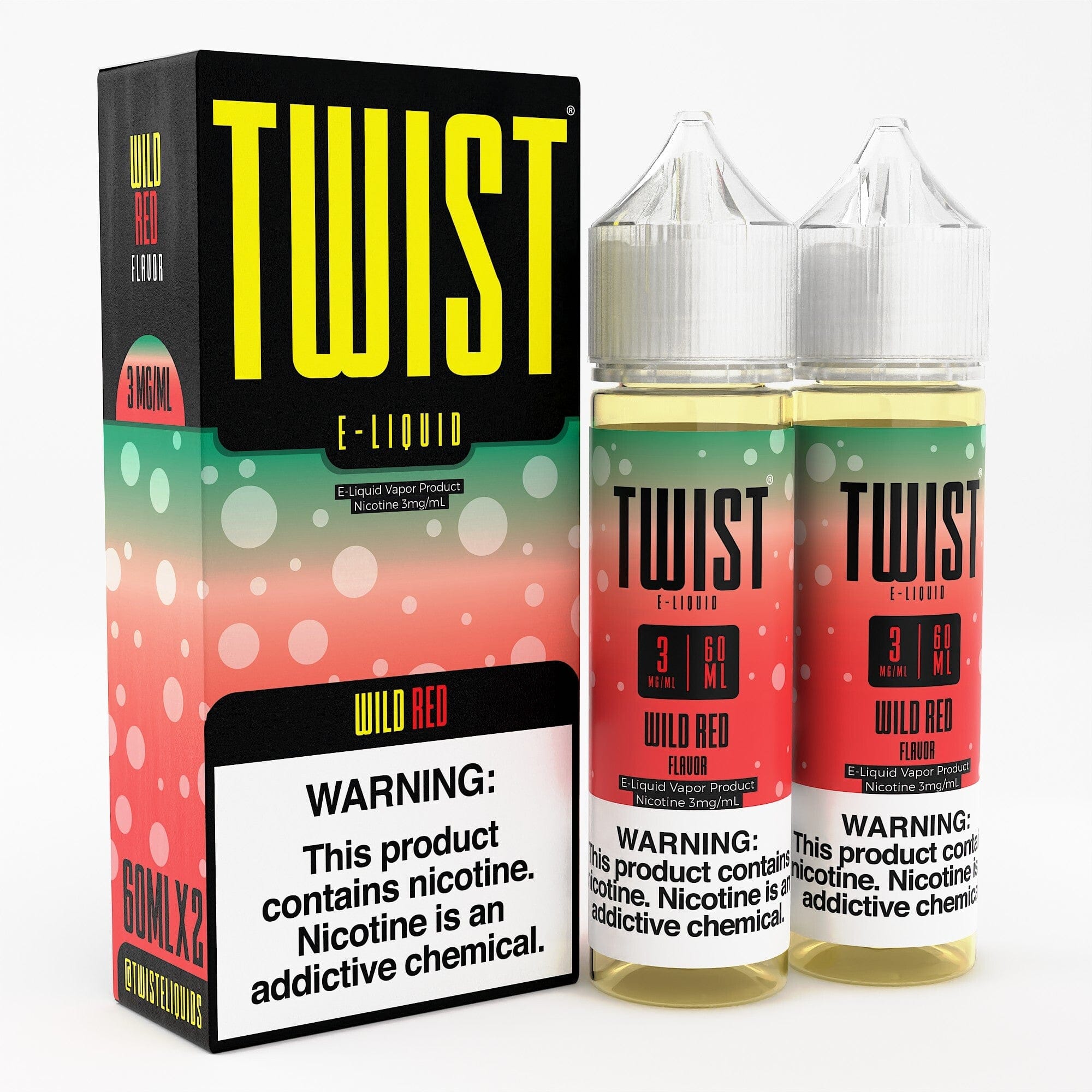 Twist E-Liquids - 120ml (60ml 2-Pack)