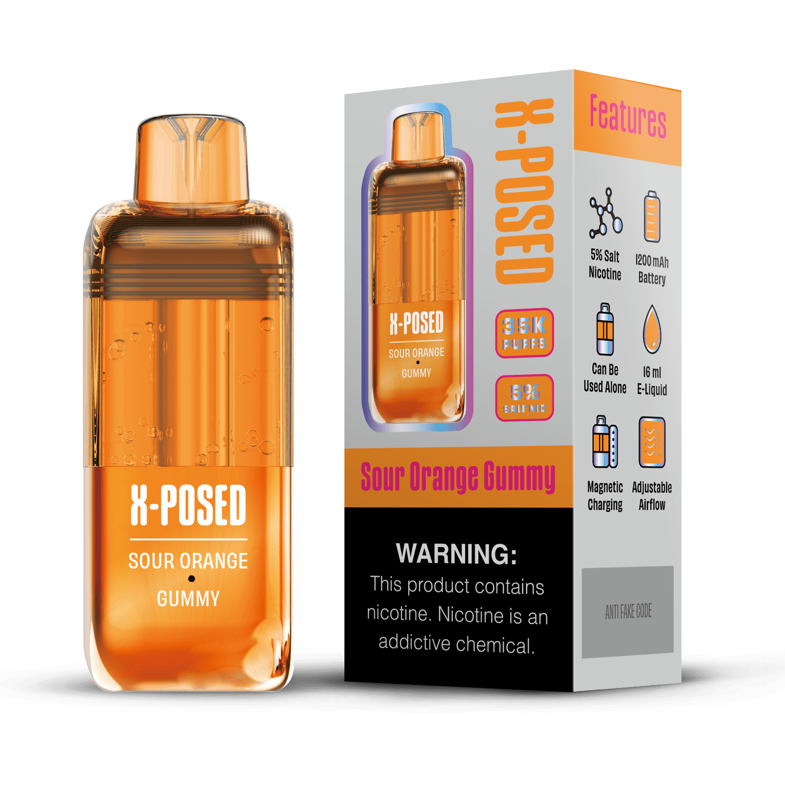 X-Posed 35K Refill Pod