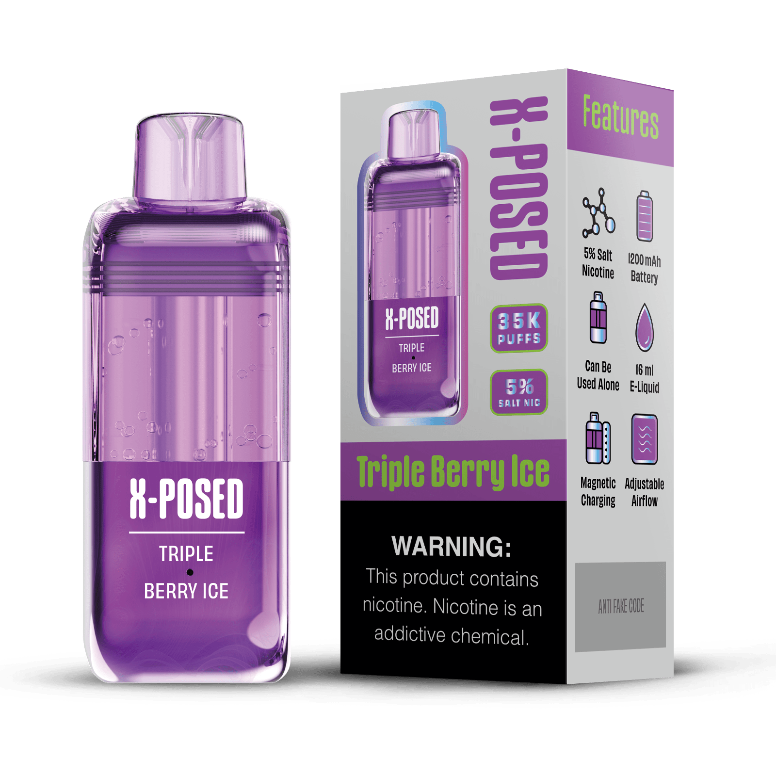X-Posed 35K Refill Pod