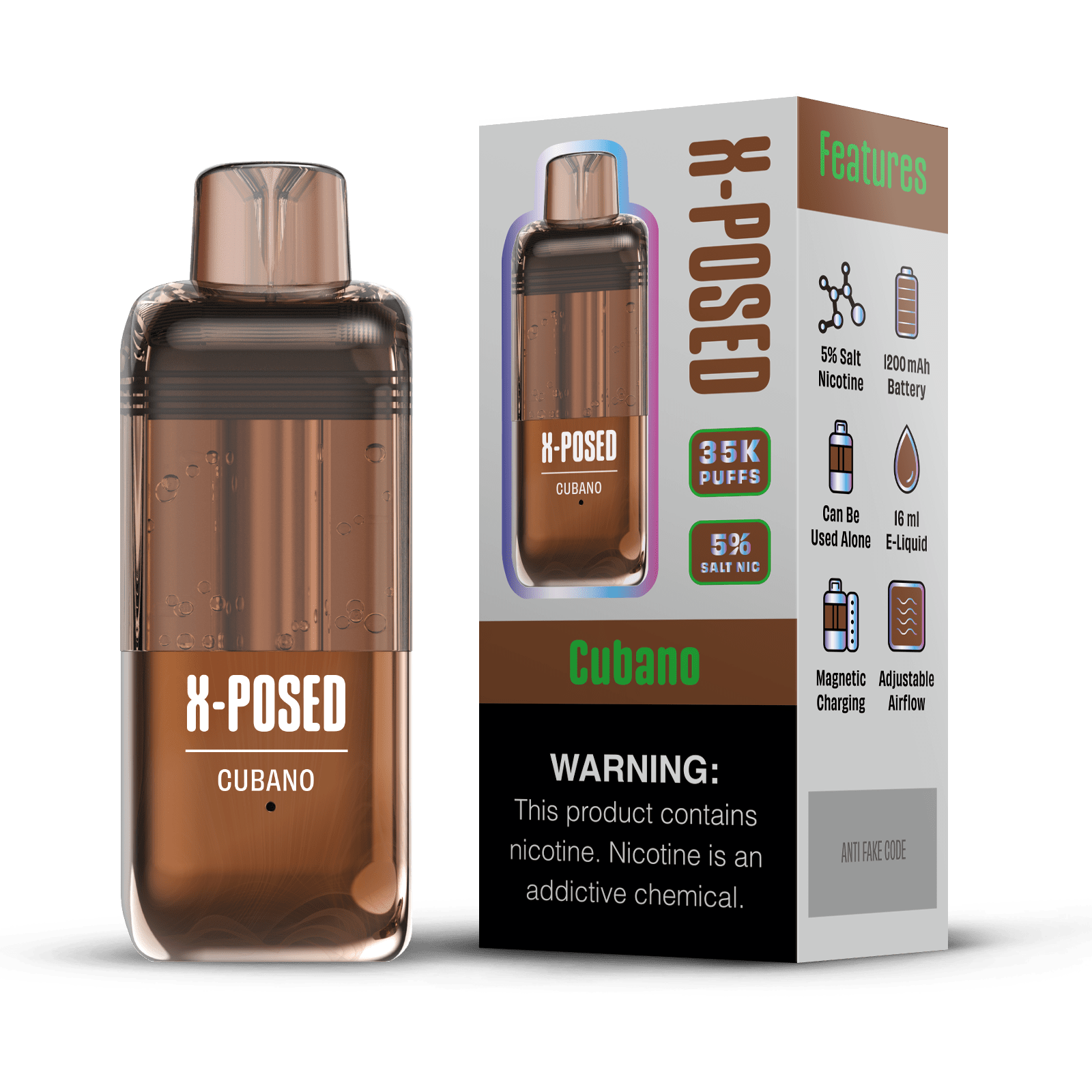 X-Posed 35K Refill Pod