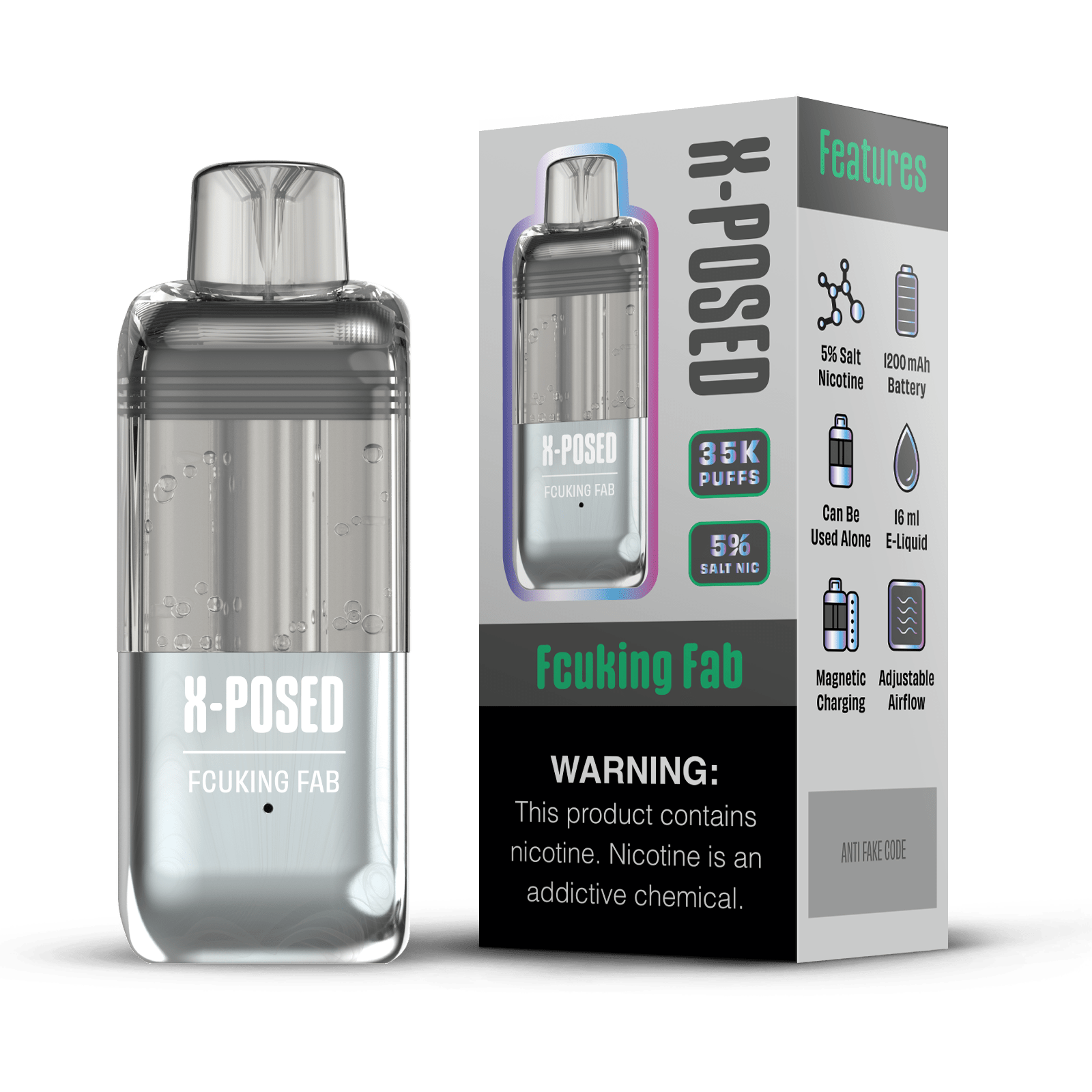 X-Posed 35K Refill Pod