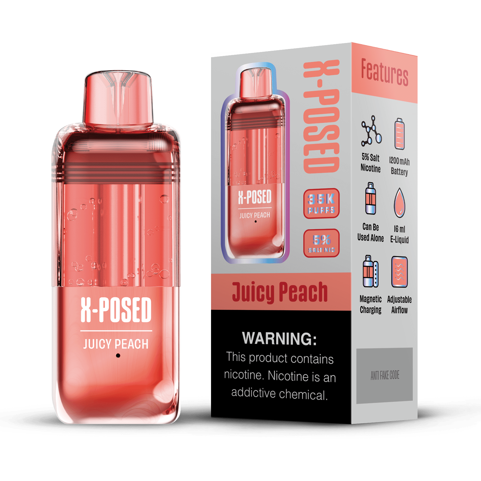 X-Posed 35K Refill Pod