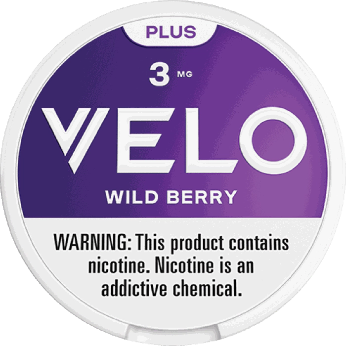 VELO PLUS Nicotine Pouches — Wild Berry